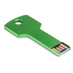 Chave USB personalizada disponível em várias cores Chave USB cor verde