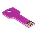 Chave USB personalizada disponível em várias cores Chave USB cor fúcsia