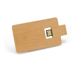 Cartão USB de Madeira cor madeira escura