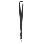 Lanyard USB personalizado com pen USB incorporada Lanyard USB cor preto