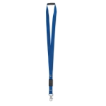 Lanyard USB personalizado com pen USB incorporada Lanyard USB cor azul