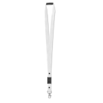 Lanyard USB personalizado com pen USB incorporada Lanyard USB cor branco