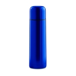 Termo personalizado económico de aço em cores vivas 500ml Colors cor azul