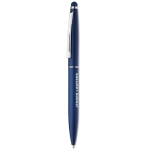 Canetas para brindes de alumínio e tinta azul Classic Touch cor azul