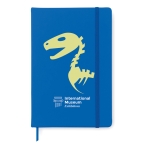 Cadernos personalizados baratos cor azul real vista principal
