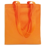 Sacos baratos, non-woven, coloridos 80 g/m2 Colors Long cor cor-de-laranja