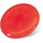 Frisbee personalizado com logo serigrafado para eventos Santa Mónica cor vermelho