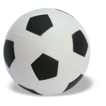 Bola de futebol anti-stress para publicidade ZenBall cor branco/preto