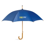 Guarda-chuva automático em poliester 190T com logo ø104 Basic cor azul vista principal segunda vista