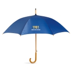 Guarda-chuva automático em poliester 190T com logo ø104 Basic cor azul segunda vista principal