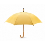 Guarda-chuva automático em poliester 190T com logo ø104 Basic cor amarelo