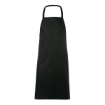 Aventais de cozinha personalizados feitos de algodão 180 g/m2 Chef cor preto quinta vista