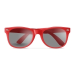 Óculos de sol serigrafia com logotipo cor vermelho segunda vista