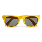 Óculos de sol serigrafia com logotipo cor amarelo segunda vista