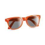 Óculos de sol serigrafia com logotipo cor cor-de-laranja terceira vista