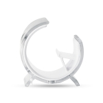 Suporte Telemóvel Curve cor branco segunda vista