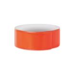 Pulseira refletora dobrável de PVC em cor néon VisiPulse cor cor-de-laranja segunda vista