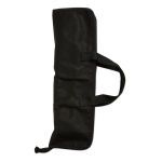 Conjunto de 3 utensílios para barbecue com bolsa non-woven Brasserie cor preto segunda vista