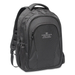 Mochilas corporativas para portátil em poliéster 1680D 15'' Frankfurt cor preto vista principal