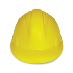 Bola anti-stress em forma de capacete de construção Zenmet cor amarelo