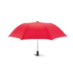 Guarda-chuva semi-automático em tecido pongee 190T ø93 Urban cor vermelho