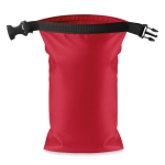 Saco de poliéster resistente à água com capacidade de 1,5L Bayside cor vermelho