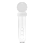 Tubo de bolas de sabão para personalizar com logo Bubbles cor branco