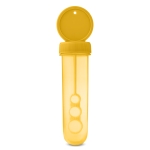 Tubo de bolas de sabão para personalizar com logo Bubbles cor amarelo