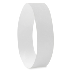 Pulseiras Tyvek personalizadas de 19 mm cor branco