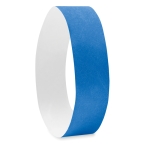 Pulseiras Tyvek personalizadas de 19 mm cor azul real