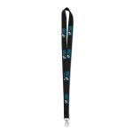 Lanyard personalizado barato de 2 cm com fecho mosquetão BasicStyle vista principal