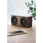 Coluna Bluetooth Eco cor castanho vista conjunto