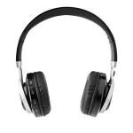 Auriculares over-ear bluetooth 4.2 modernos com logotipo impresso Jazz cor preto segunda vista