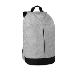 Mochila promocional antirroubo de poliéster 600D SaveTrip cor cinzento