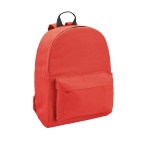 Mochilas de desenho com bolso frontal e alças acolchoadas Colors cor vermelho