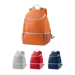 Mochila térmica personalizada com bolsos de malha Discover varias cores