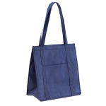 Saco de compras non-woven frigorífico 80 g/m2 Shopper cor azul