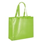 Sacos baratos non-woven com laminado brilhante 110 g/m2 Colors cor verde-claro