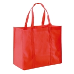 Saco grande para as compras, non-woven 80 g/m2 Maltby cor vermelho