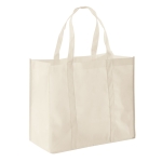 Saco grande para as compras, non-woven 80 g/m2 Maltby cor bege