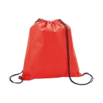 Mochilas personalizadas baratas em non-woven 80 g/m2 Downtown cor vermelho