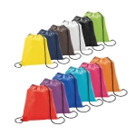 Mochilas personalizadas baratas em non-woven 80 g/m2 Downtown varias cores