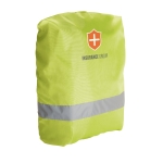 Proteção impermeável refletora para mochila Capa Reflex XL cor amarelo imagem com logo