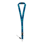 Lanyard de poliéster de 2 cm com fecho de segurança Doubleclip Extra vista principal