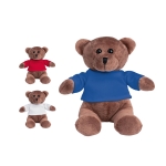 Peluche com camisola para personalizar com logo Mister Urso varias cores