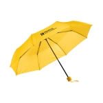 Guarda-chuva publicitário com cabo a condizer ø96 Cloudburst cor amarelo imagem com logo