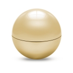 Bálsamo labial com logo em caixa oval colorida FPS 15 UV Lipball cor dourado segunda vista