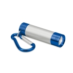 Porta-chaves Logolight Clip cor azul terceira vista