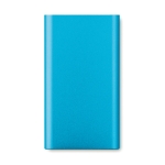 Carregador sem fio e powerbank 4.000 mAh Powercard Chargepad cor azul segunda vista