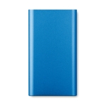 Carregador sem fio e powerbank 4.000 mAh Powercard Chargepad cor azul real segunda vista